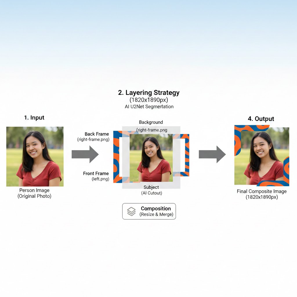 Banglalink Photo Booth — AI Frame Compositor